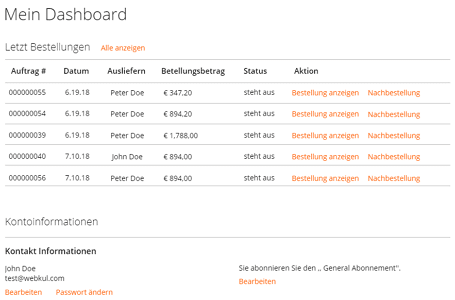 ONLINE MARKTPLATZ FUNKTIONSUMFANG: PROFIL ONLINE MARKTPLATZ FUNKTIONSUMFANG: PROFIL
