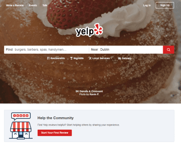 ONLINE PLATTFORM GRÜNDEN: YELP 2