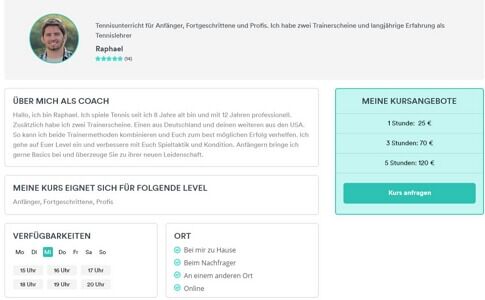 Inserat Detailseite
