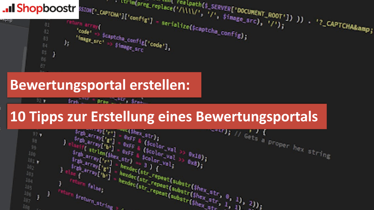 Bewertungsportal erstellen