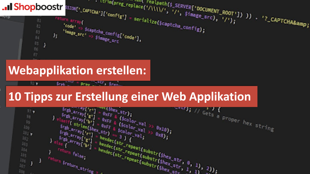 Webapplikation erstellen