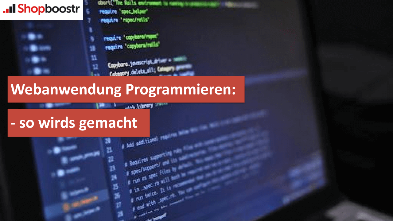 Webanwendung Programmieren